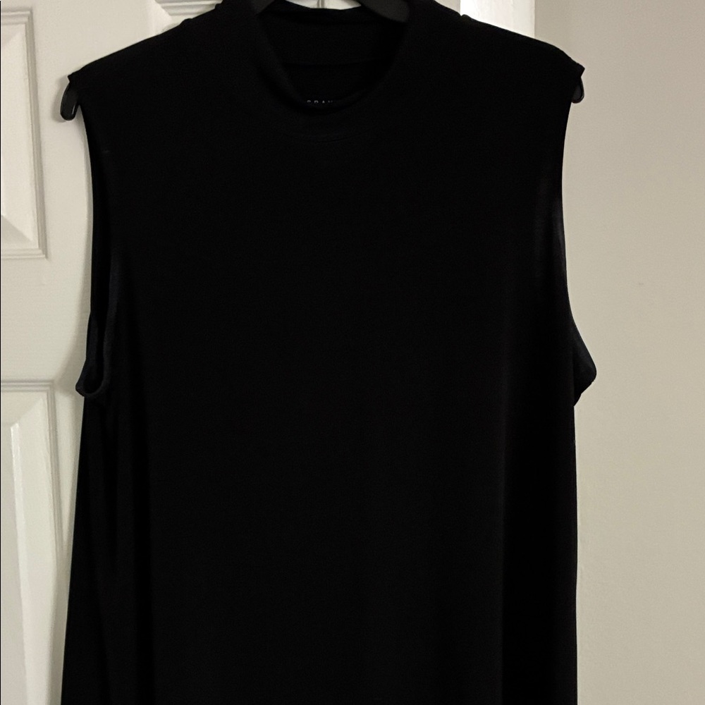 Susan Graver Classic Black Muscle Tee
